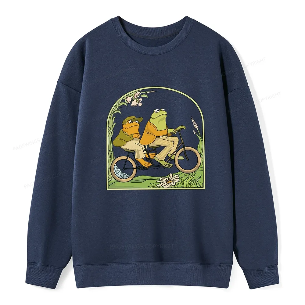 Pagewings Frog And Toad Book Vintage Unisex Classic Sweatshirt