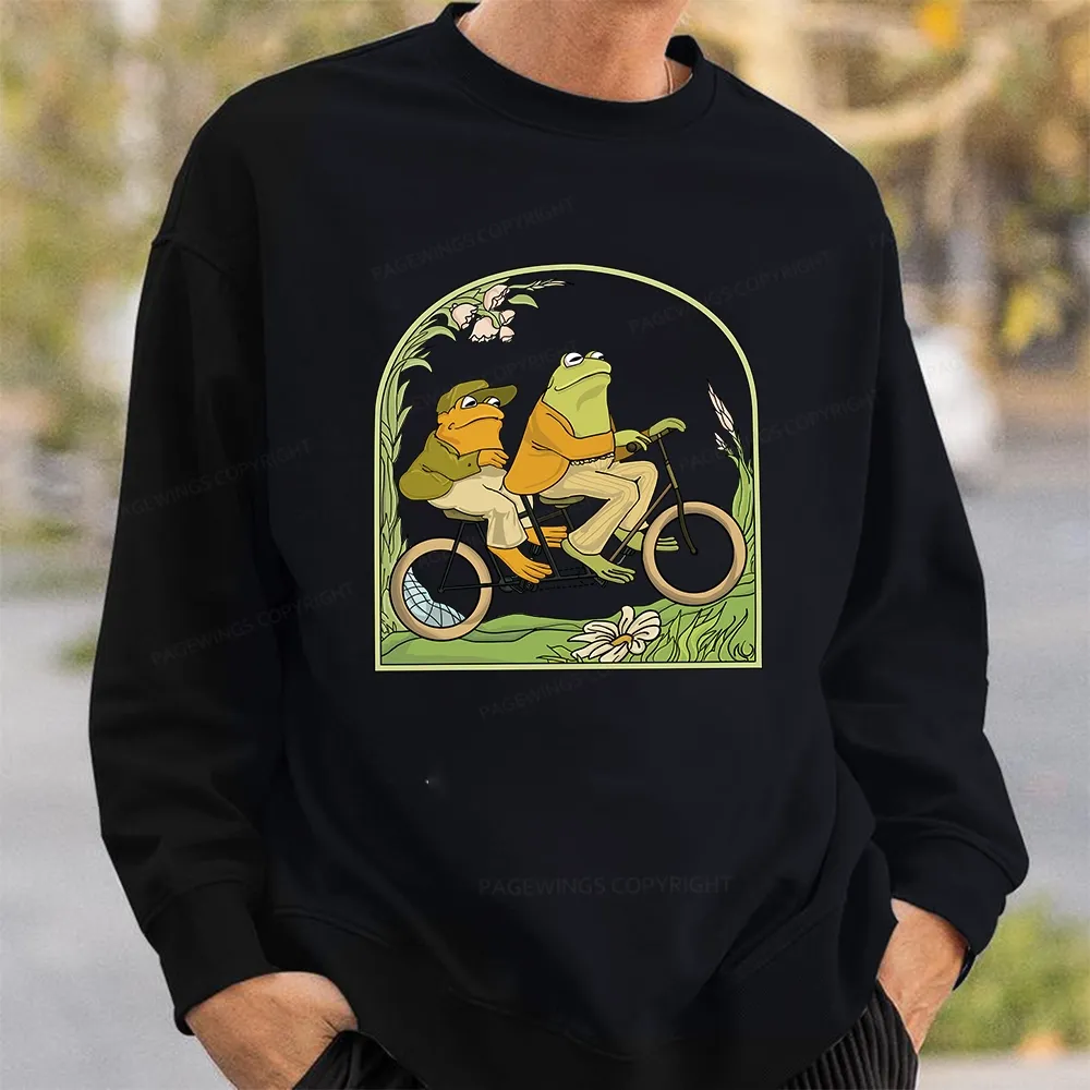 Pagewings Frog And Toad Book Vintage Unisex Classic Sweatshirt