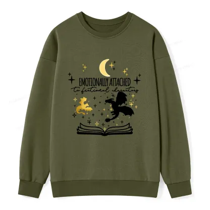 Pagewings Fourth Wing Dragon Unisex Classic Sweatshirt