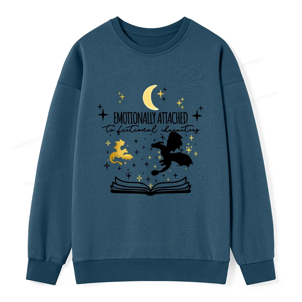 Pagewings Fourth Wing Dragon Unisex Classic Sweatshirt