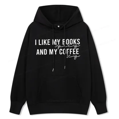 Pagewings I Like My Books And My Coffee Unisex Classic Hoodie