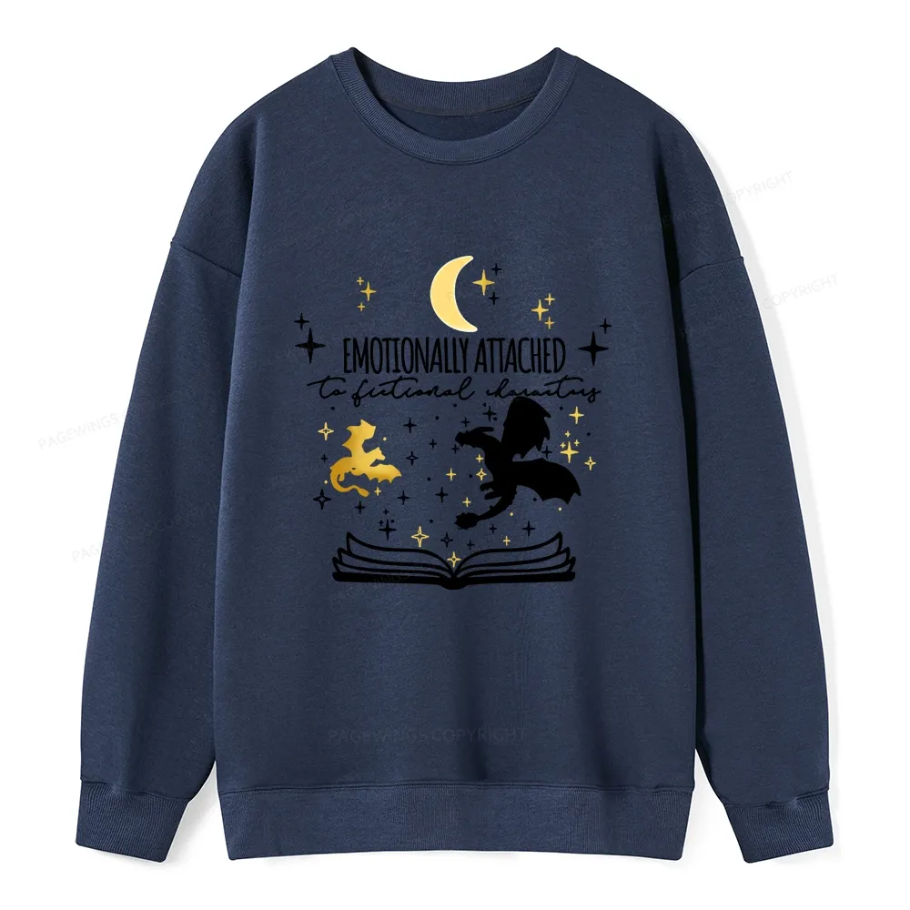 Pagewings Fourth Wing Dragon Unisex Classic Sweatshirt