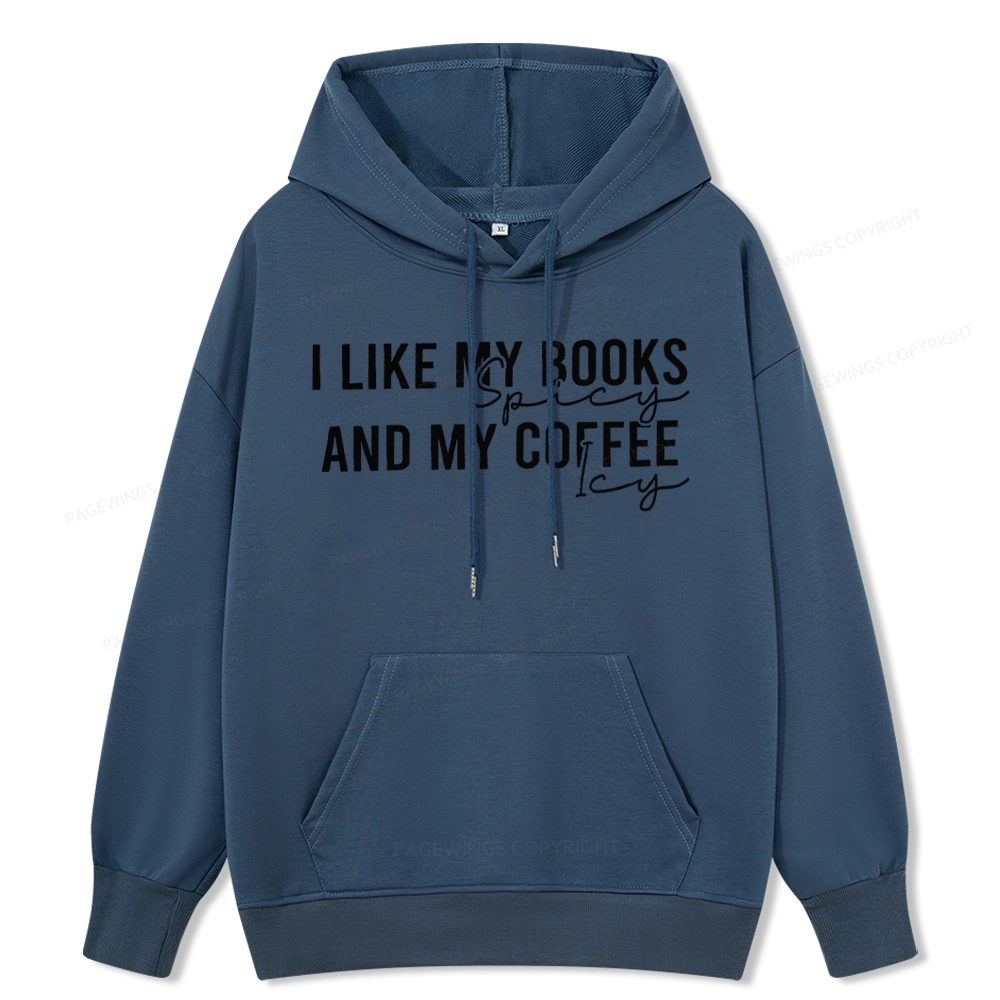 Pagewings I Like My Books And My Coffee Unisex Classic Hoodie