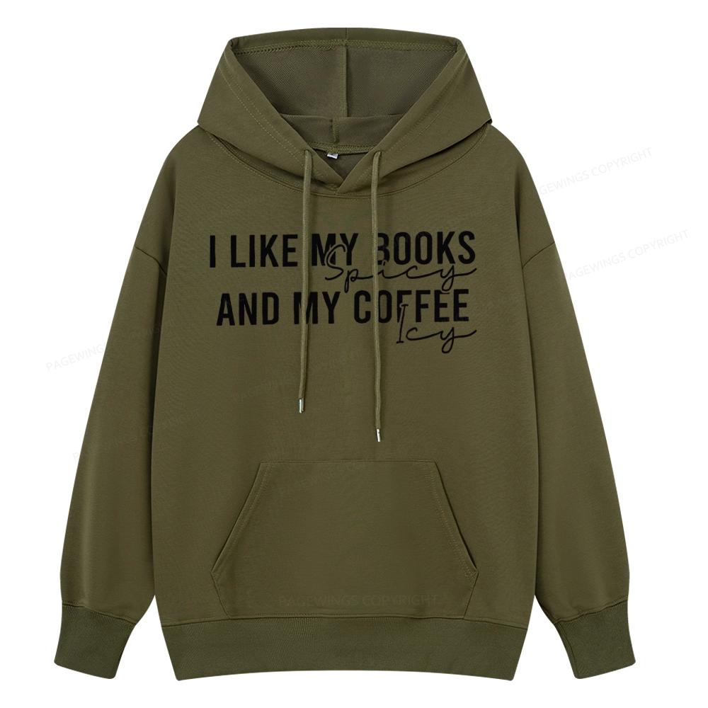 Pagewings I Like My Books And My Coffee Unisex Classic Hoodie