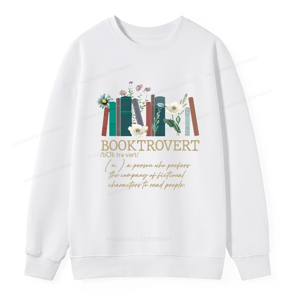 Pagewings Booktrovert Unisex Classic Sweatshirt