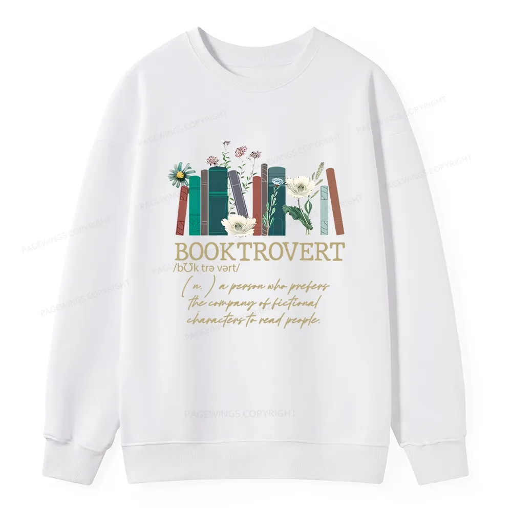 Pagewings Booktrovert Unisex Classic Sweatshirt