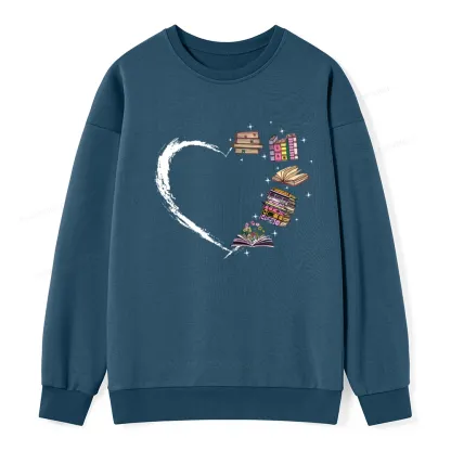 Pagewings Book Lover Unisex Classic Sweatshirt