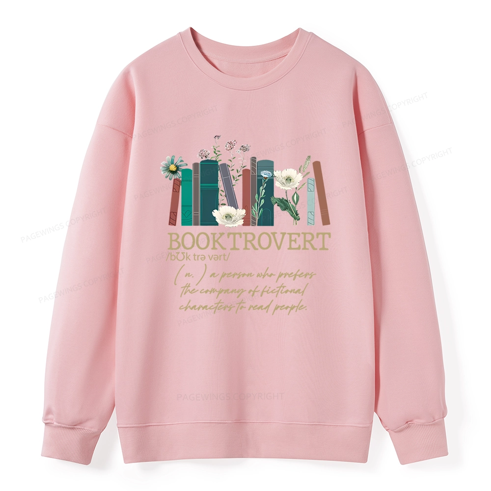 Pagewings Booktrovert Unisex Classic Sweatshirt