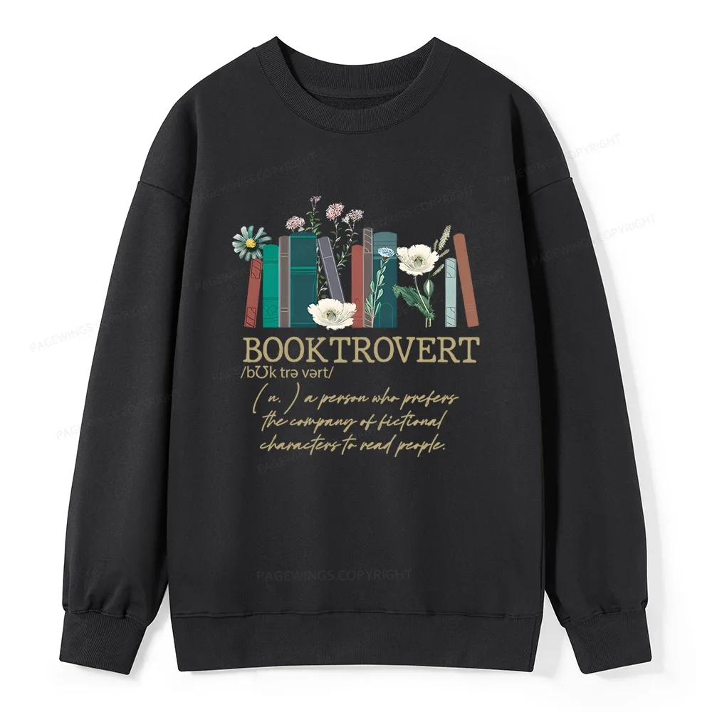 Pagewings Booktrovert Unisex Classic Sweatshirt