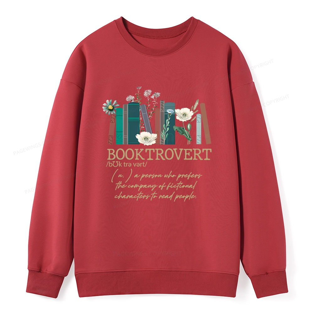 Pagewings Booktrovert Unisex Classic Sweatshirt