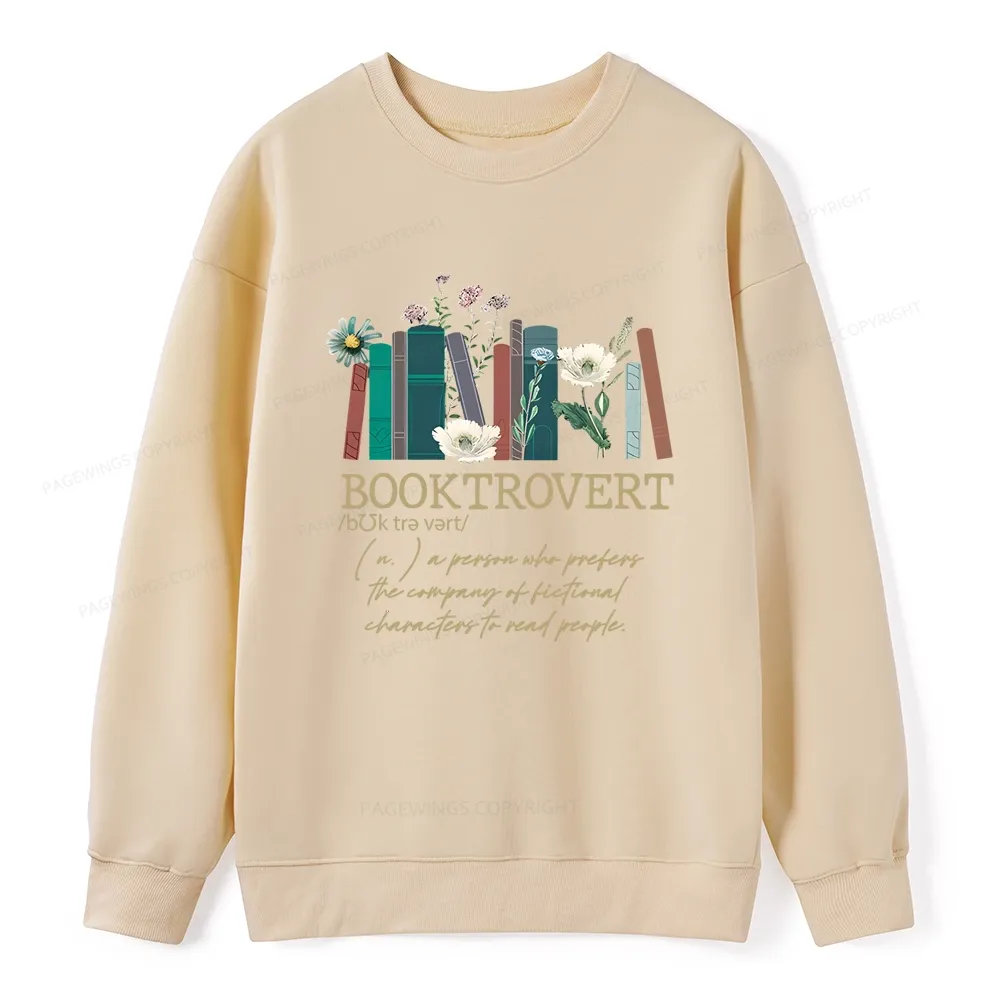 Pagewings Booktrovert Unisex Classic Sweatshirt