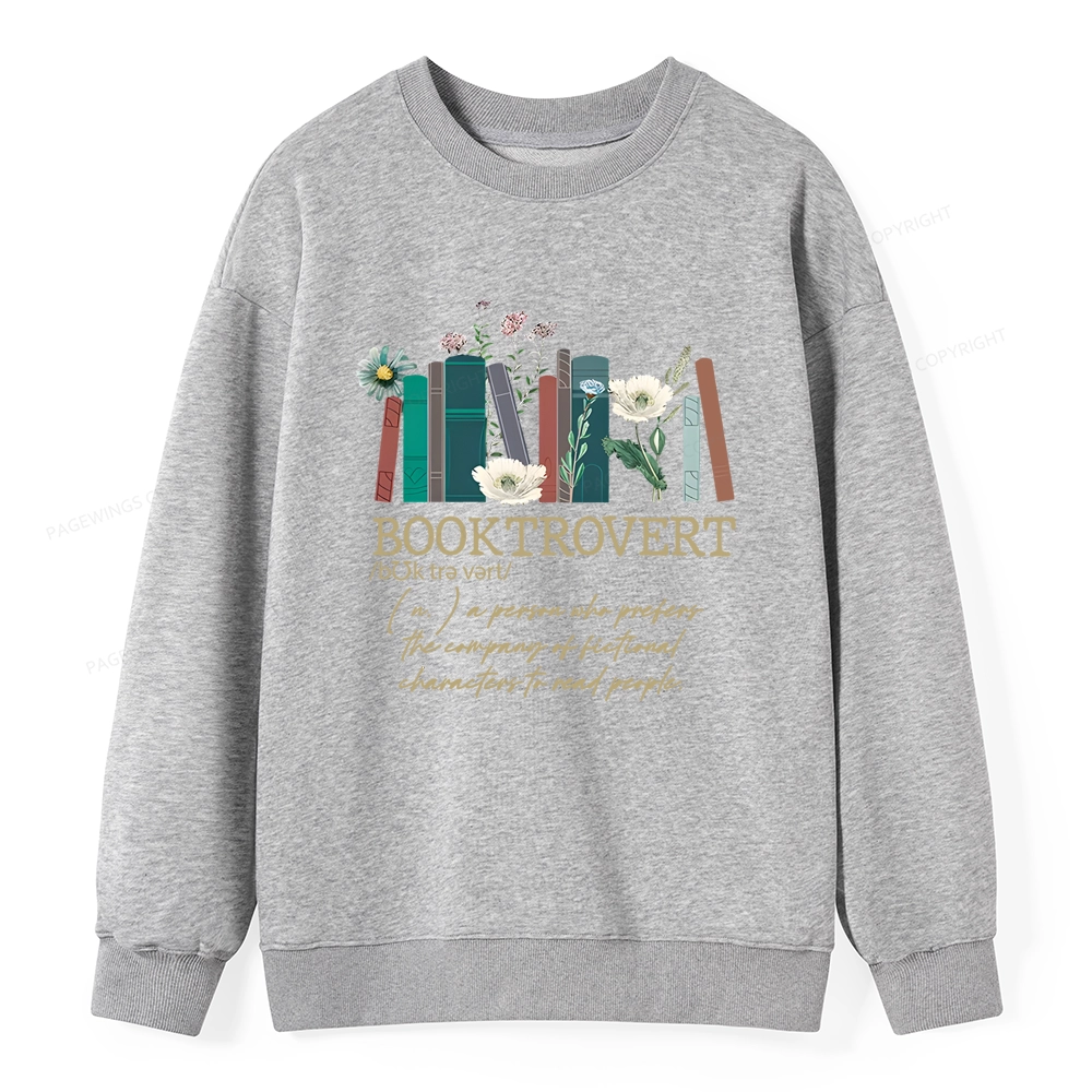 Pagewings Booktrovert Unisex Classic Sweatshirt