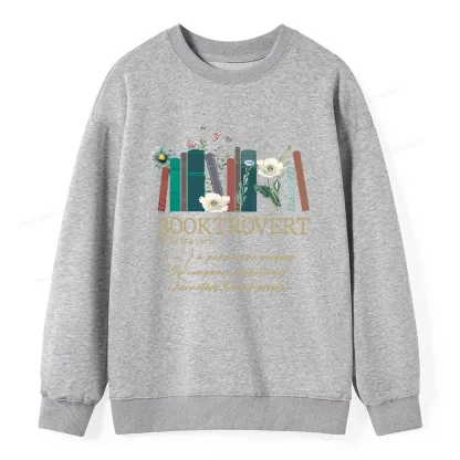 Pagewings Booktrovert Unisex Classic Sweatshirt