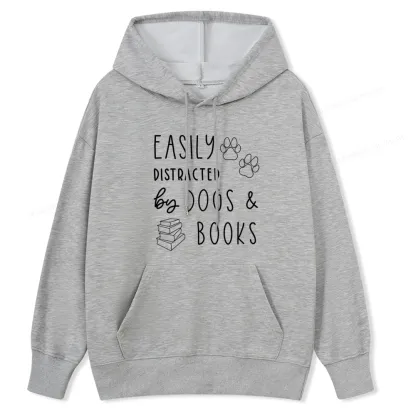Pagewings Dogs And Books Unisex Classic Hoodie