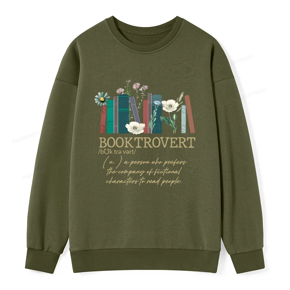 Pagewings Booktrovert Unisex Classic Sweatshirt