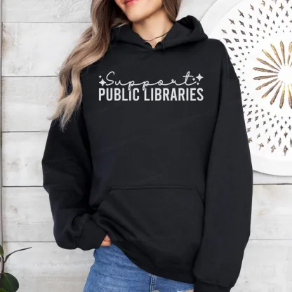 Pagewings Public Libraries Unisex Classic Hoodie