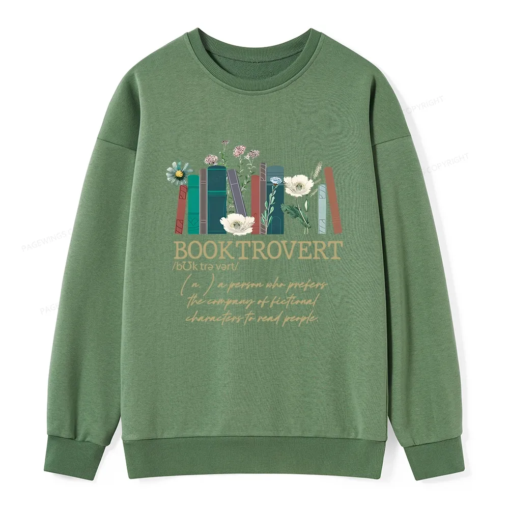 Pagewings Booktrovert Unisex Classic Sweatshirt