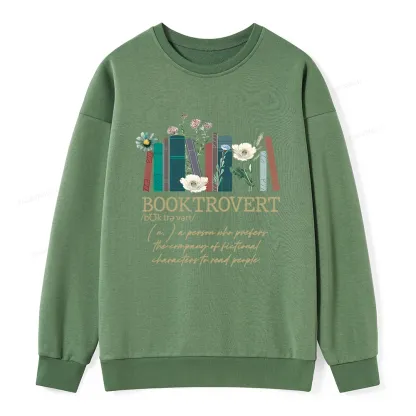 Pagewings Booktrovert Unisex Classic Sweatshirt