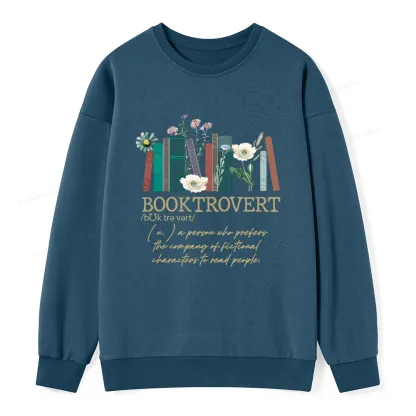 Pagewings Booktrovert Unisex Classic Sweatshirt