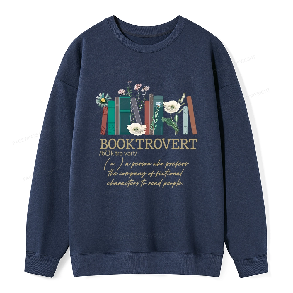 Pagewings Booktrovert Unisex Classic Sweatshirt