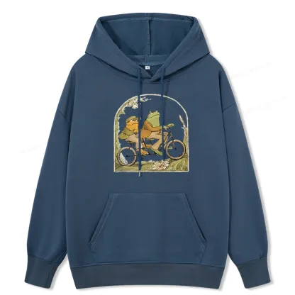 Pagewings Frog And Toad Book Vintage Unisex Classic Hoodie