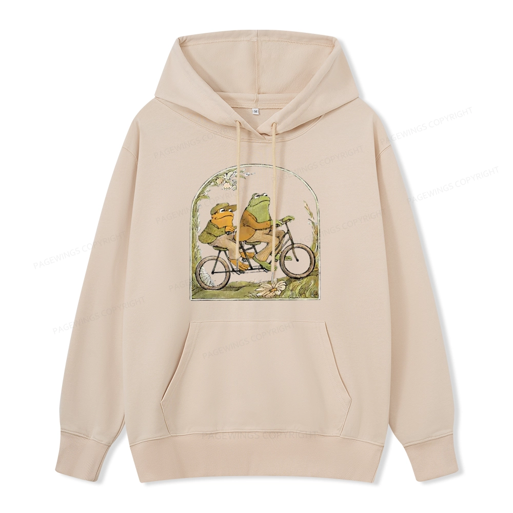 Pagewings Frog And Toad Book Vintage Unisex Classic Hoodie