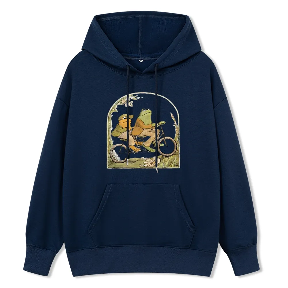 Pagewings Frog And Toad Book Vintage Unisex Classic Hoodie