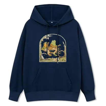 Pagewings Frog And Toad Book Vintage Unisex Classic Hoodie