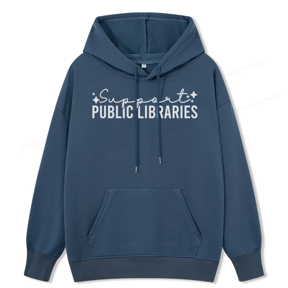 Pagewings Public Libraries Unisex Classic Hoodie