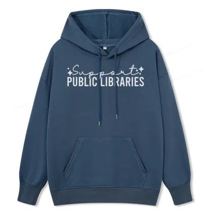 Pagewings Public Libraries Unisex Classic Hoodie