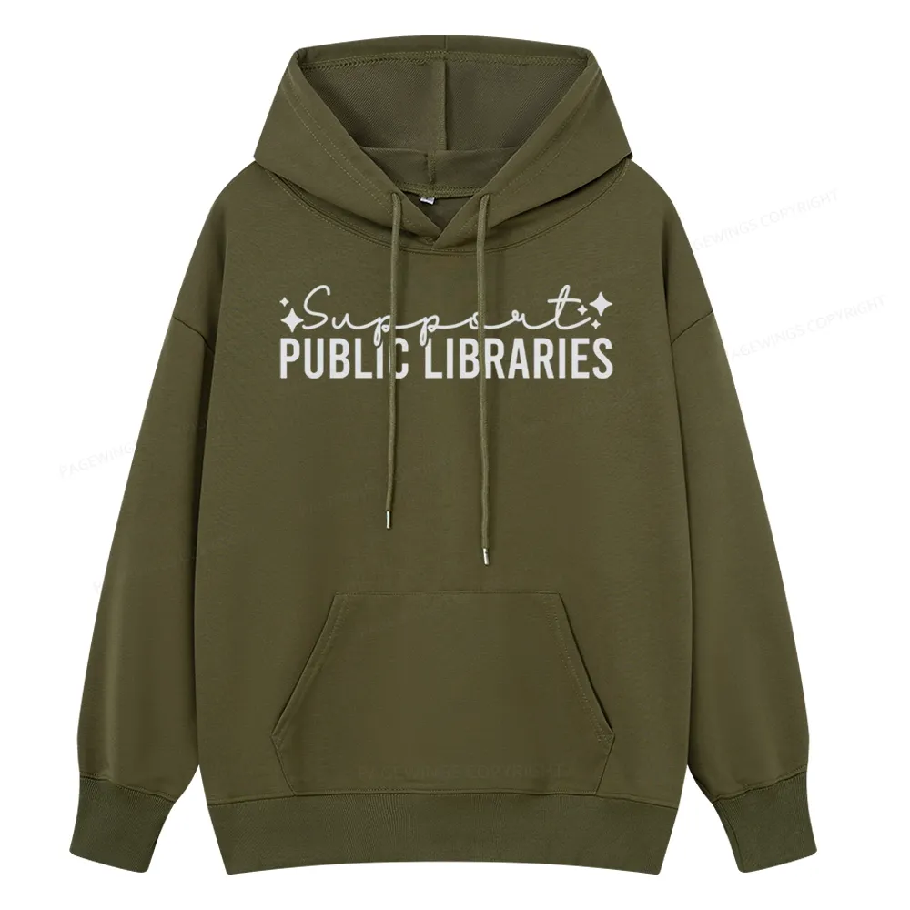 Pagewings Public Libraries Unisex Classic Hoodie