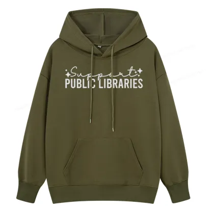 Pagewings Public Libraries Unisex Classic Hoodie