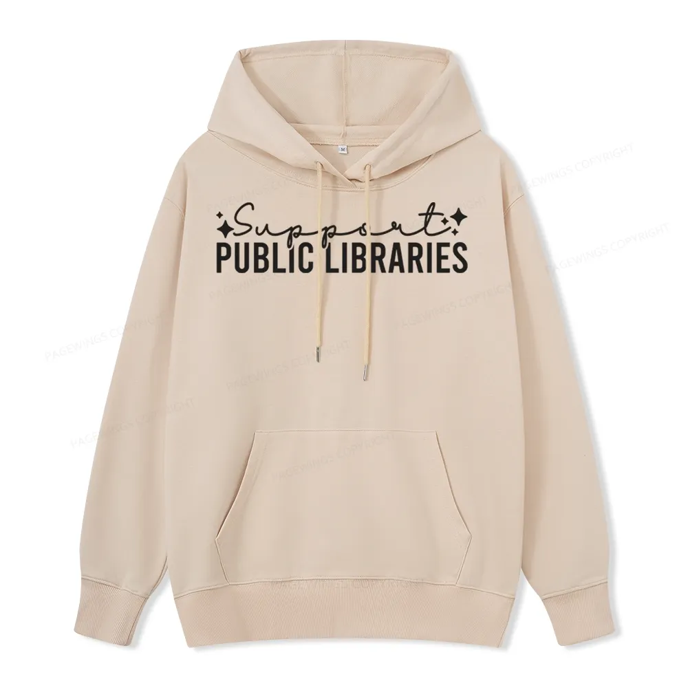 Pagewings Public Libraries Unisex Classic Hoodie