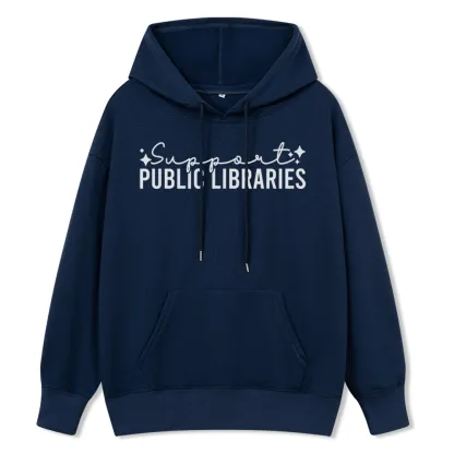 Pagewings Public Libraries Unisex Classic Hoodie
