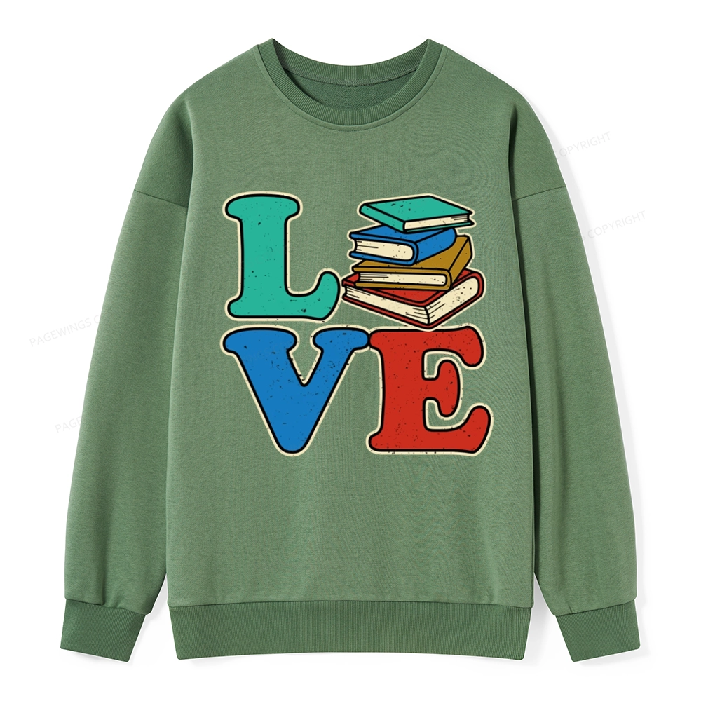 Pagewings Book Lovers Unisex Classic Sweatshirt