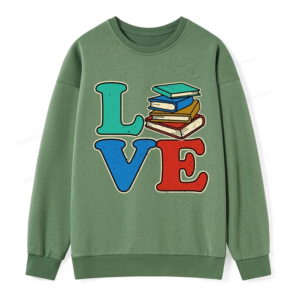 Pagewings Book Lovers Unisex Classic Sweatshirt