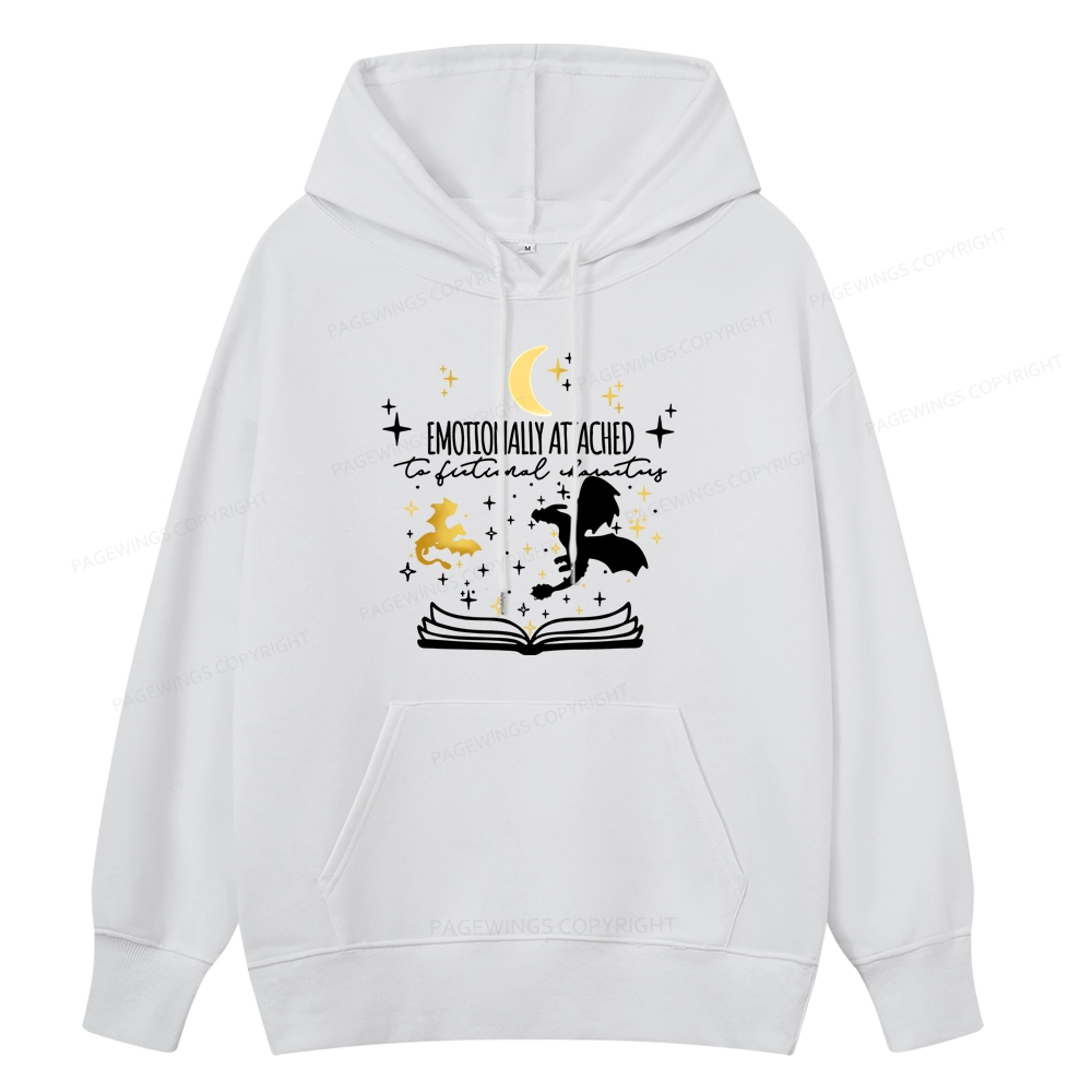 Pagewings Fourth Wing Dragon Unisex Classic Hoodie