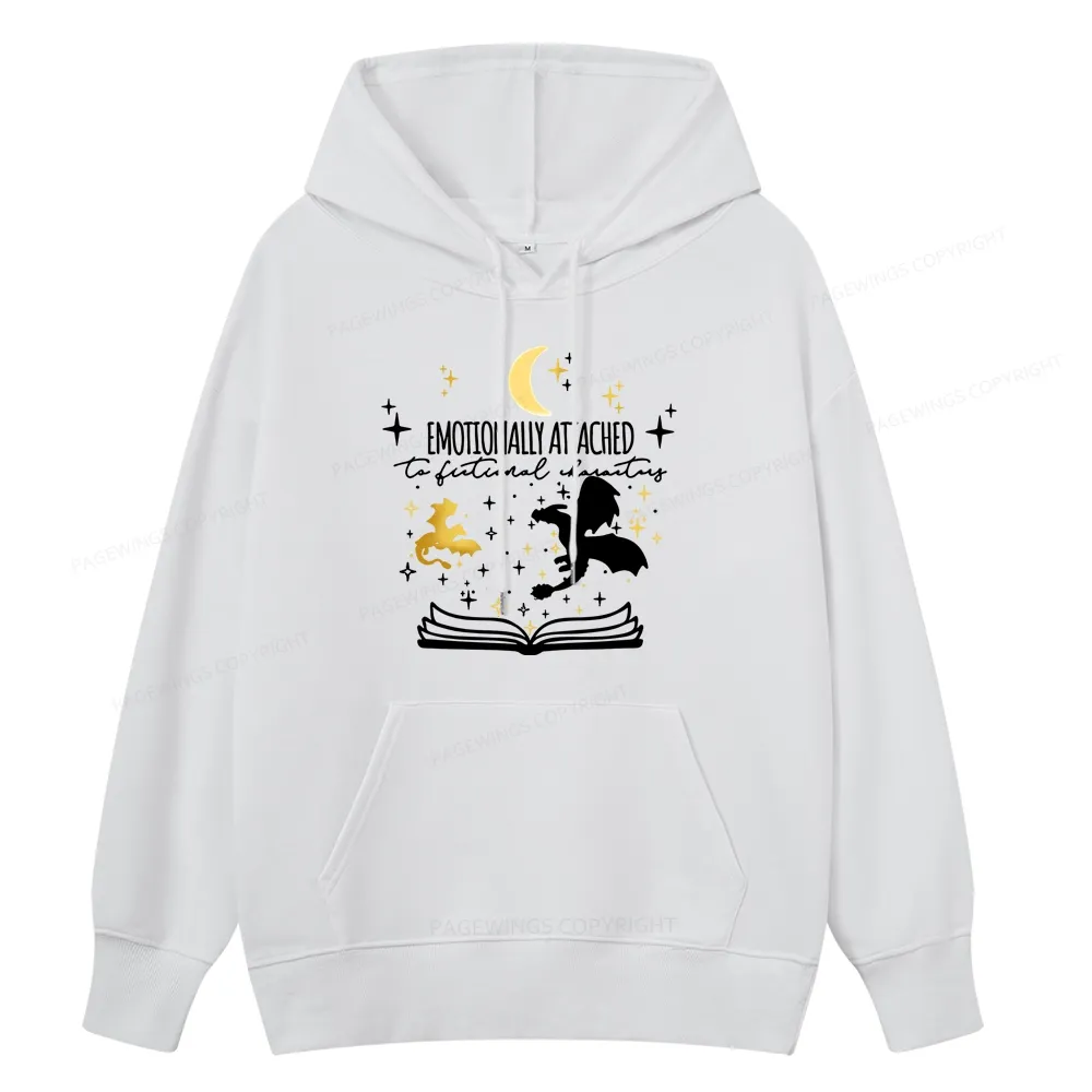 Pagewings Fourth Wing Dragon Unisex Classic Hoodie