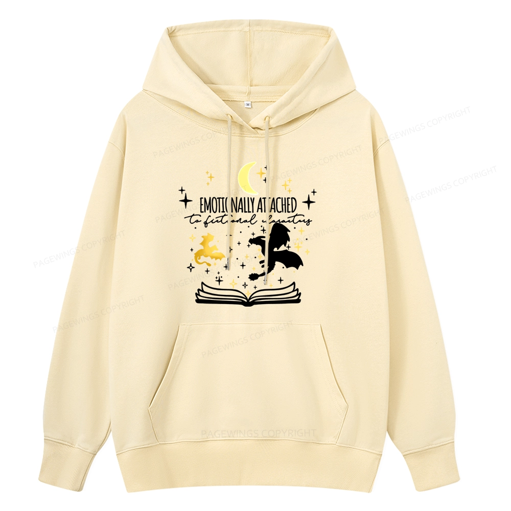 Pagewings Fourth Wing Dragon Unisex Classic Hoodie