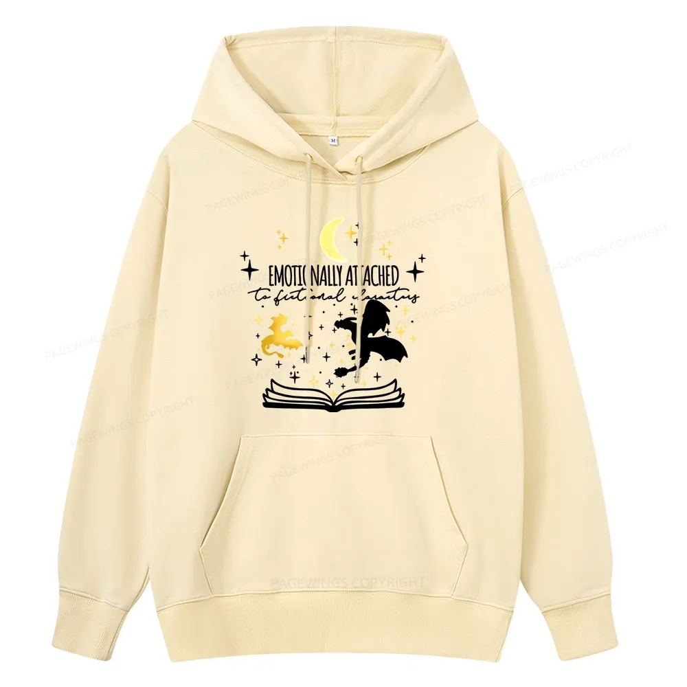 Pagewings Fourth Wing Dragon Unisex Classic Hoodie