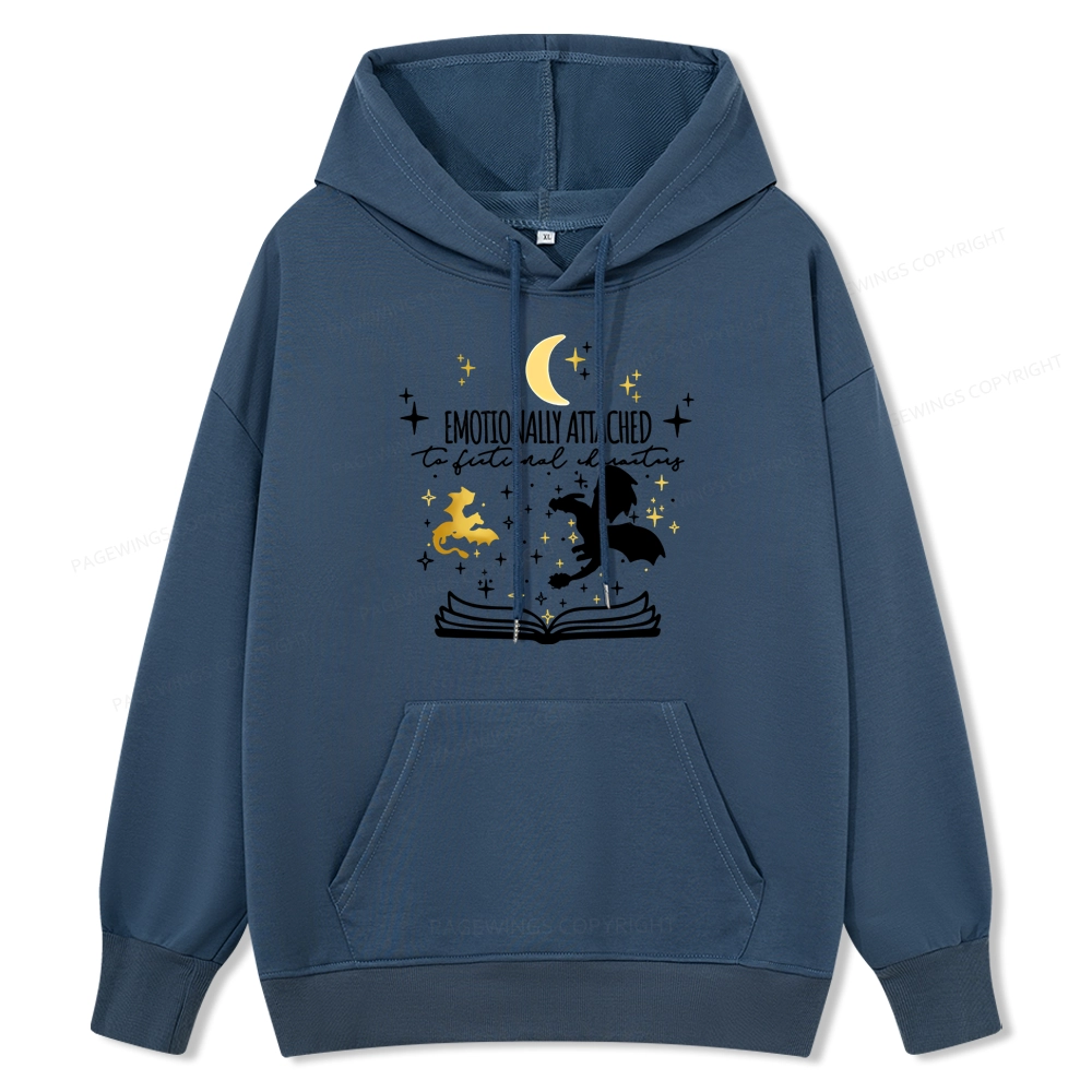 Pagewings Fourth Wing Dragon Unisex Classic Hoodie