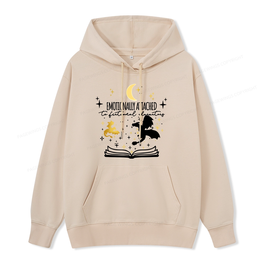 Pagewings Fourth Wing Dragon Unisex Classic Hoodie