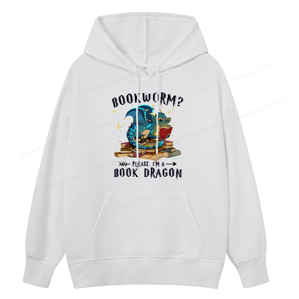 Pagewings Dragon Book Unisex Classic Hoodie