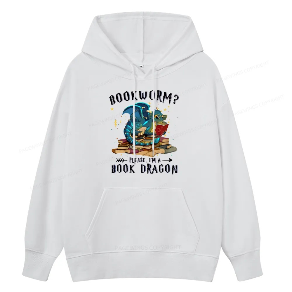 Pagewings Dragon Book Unisex Classic Hoodie