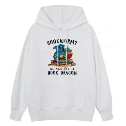 Pagewings Dragon Book Unisex Classic Hoodie