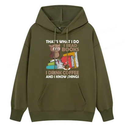 Pagewings That's What I Do I Read Books Unisex Classic Hoodie