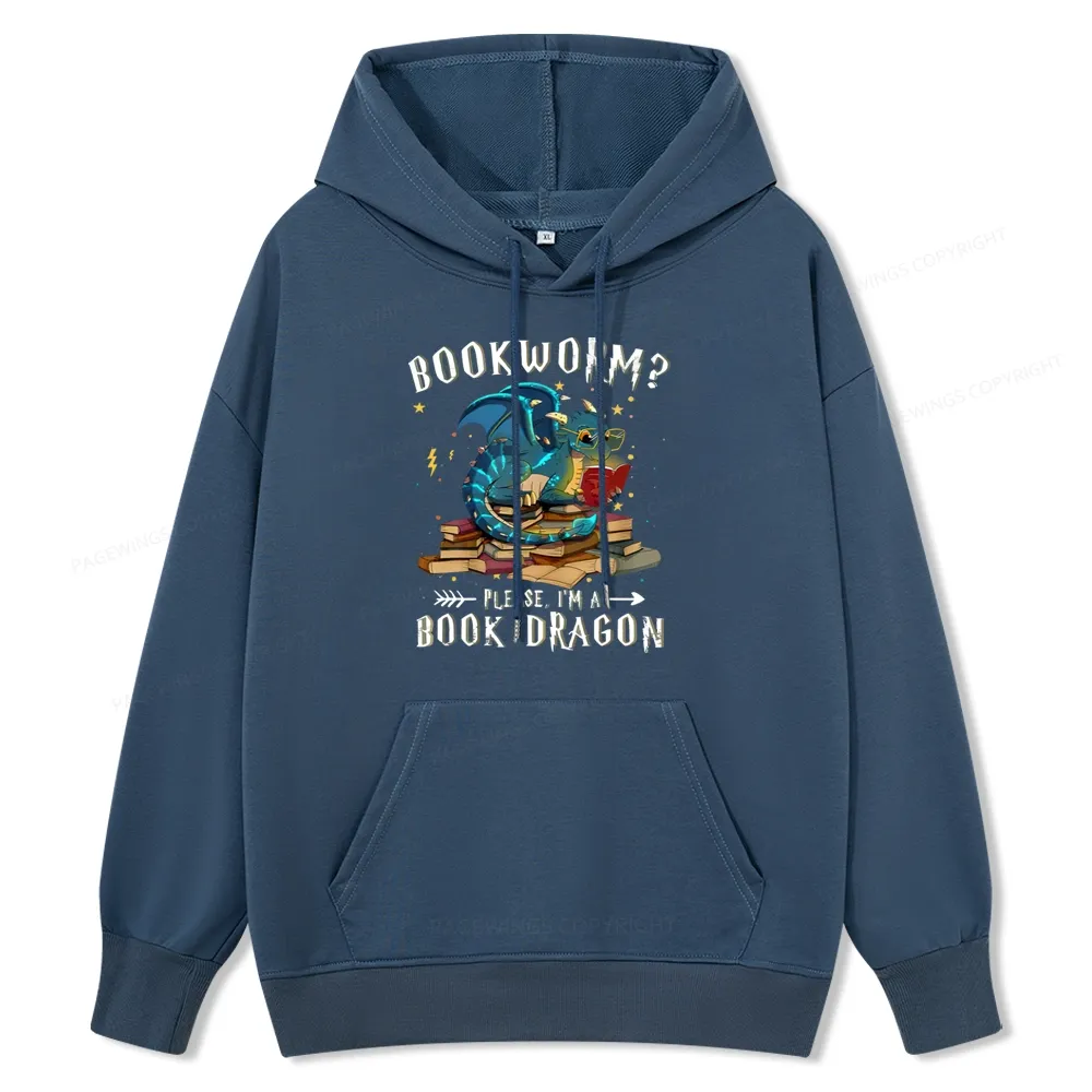 Pagewings Dragon Book Unisex Classic Hoodie