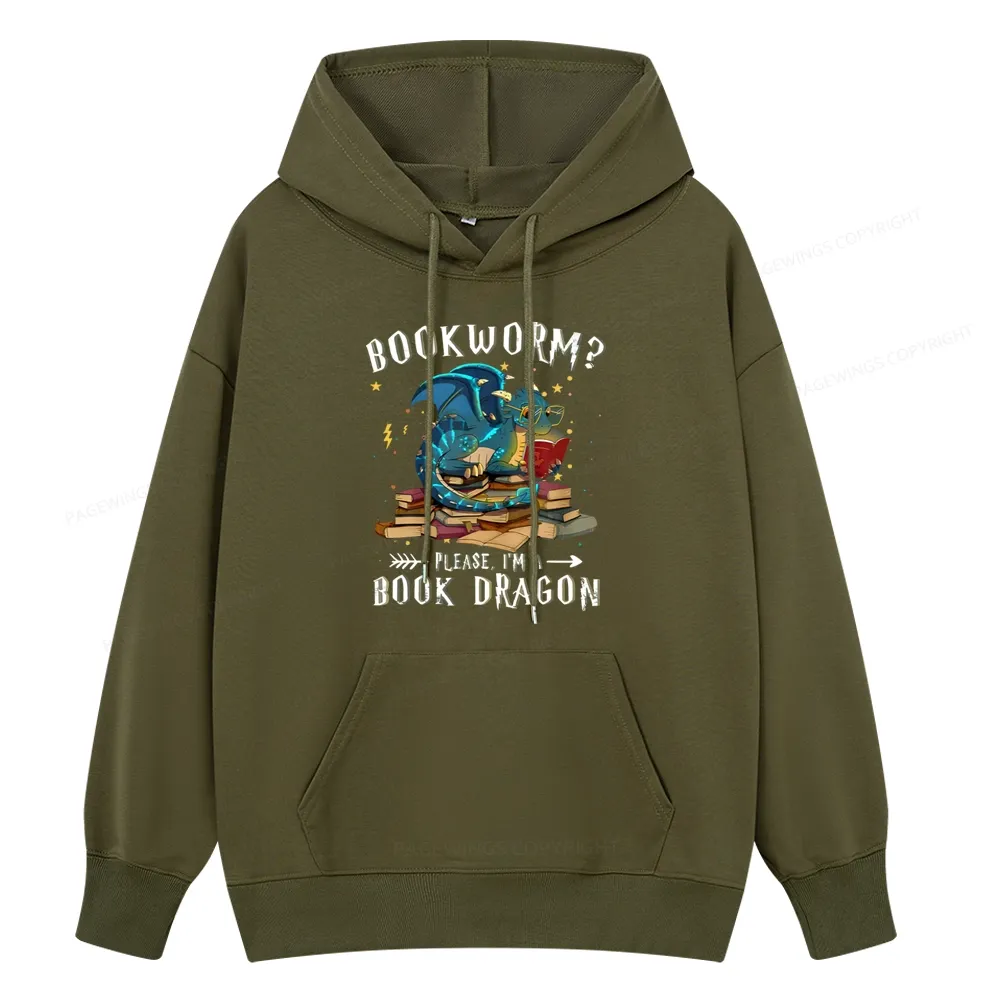 Pagewings Dragon Book Unisex Classic Hoodie