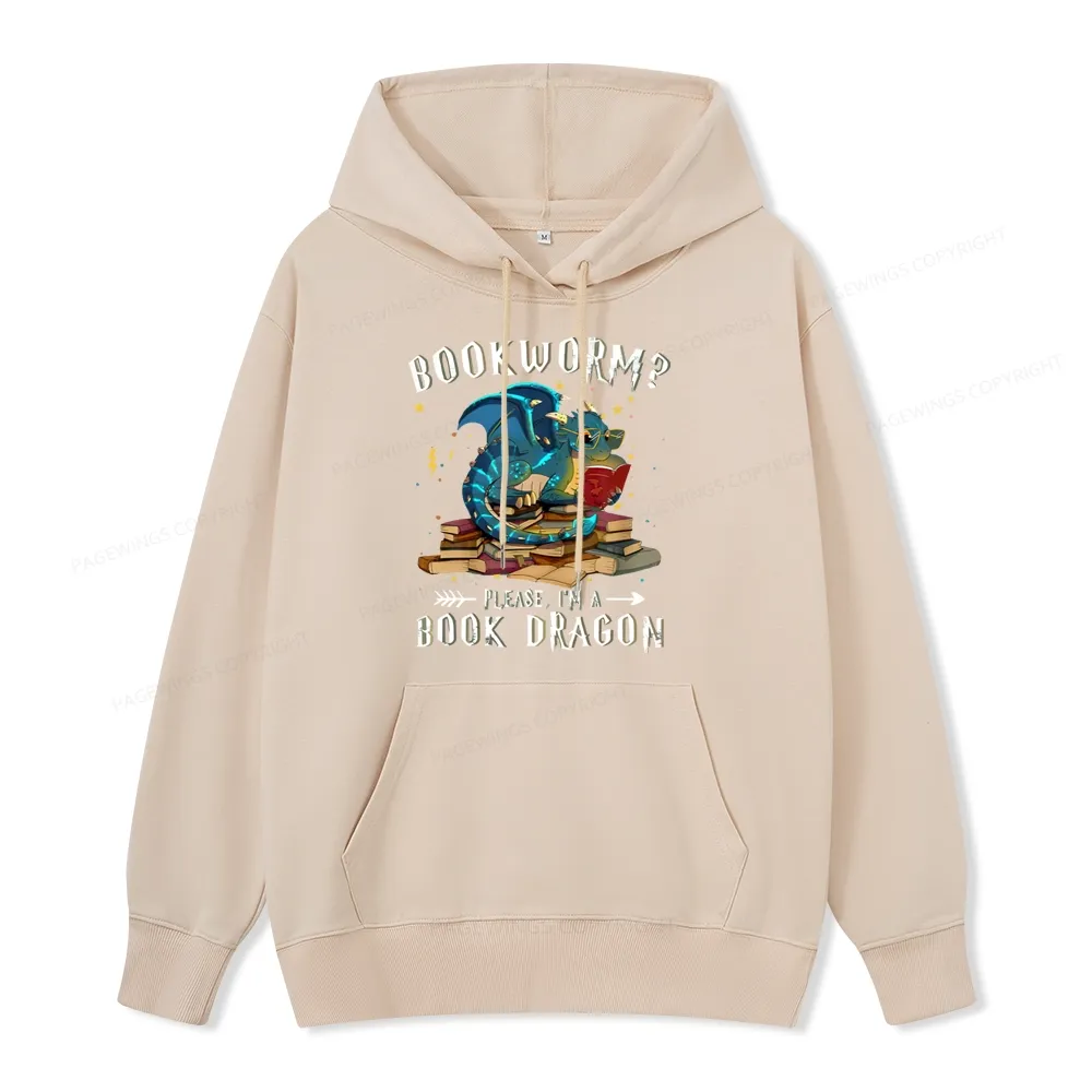 Pagewings Dragon Book Unisex Classic Hoodie