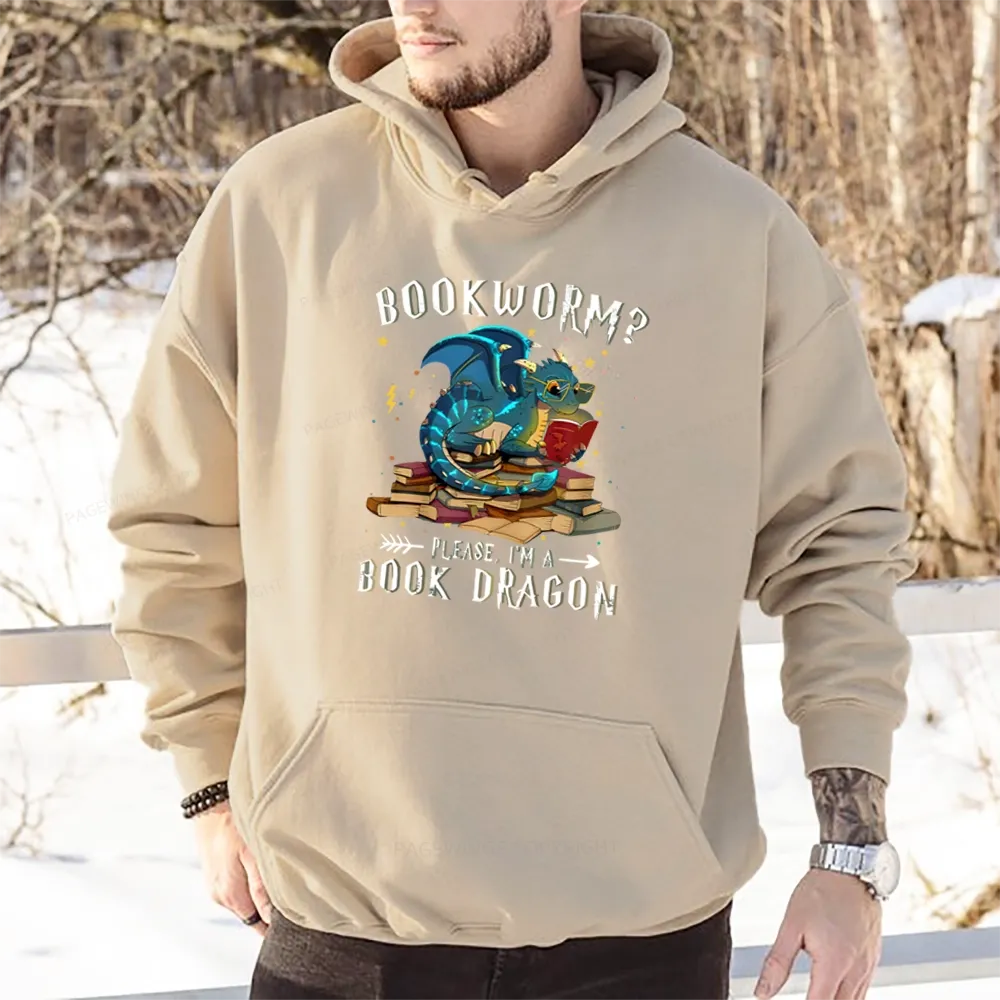 Pagewings Dragon Book Unisex Classic Hoodie